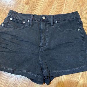 Madewell Black Booty shorts - size 30